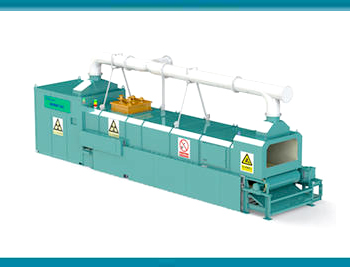 Photoelectric intelligent dry coal separator off the production line in Anhui